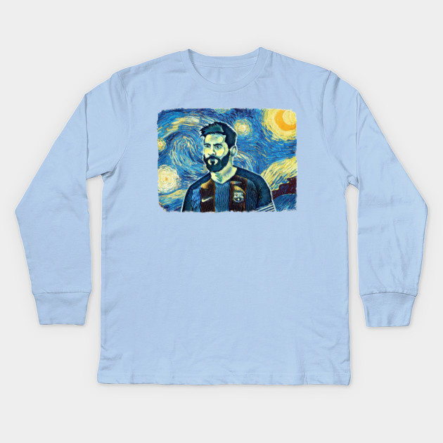 Messi Van Gogh Style